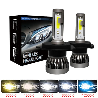 LED 12V POUR VOITURE H1 - H4 - H7 - H8 - H11